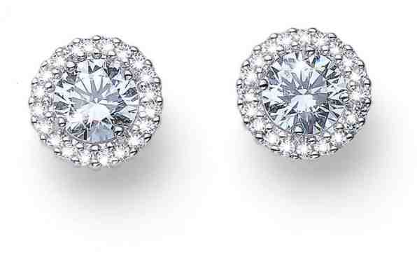 Oliver Weber Stříbrné náušnice Triumph 62081 WHI + 2 měsíce na vrácení zboží