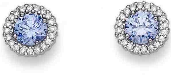 Oliver Weber Stříbrné náušnice Triumph 62081 BLU + 2 měsíce na vrácení zboží