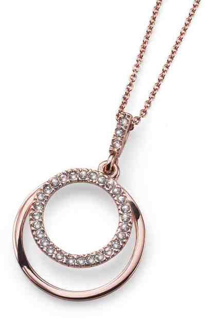 Oliver Weber Bronzový náhrdelník Animation 11884RG + 2 měsíce na vrácení zboží