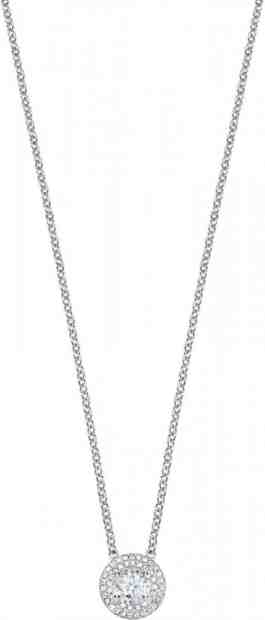 Morellato Stříbrný náhrdelník s třpytivým přívěskem Tesori SAIW64 (řetízek, přívěsek) + 2 měsíce na vrácení zboží