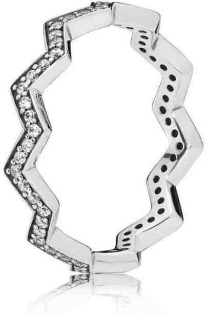 Pandora Stylový stříbrný prsten 197751CZ 54 mm + 2 měsíce na vrácení zboží