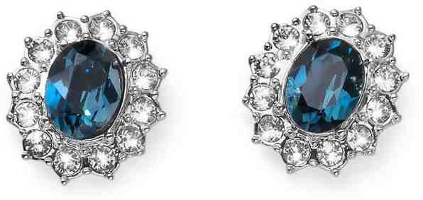 Oliver Weber Luxusní náušnice Regal Small 22767 BLU + 2 měsíce na vrácení zboží