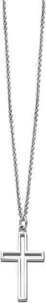 Lotus Style Ocelový náhrdelník s křížkem LS2007-1/1 + 2 měsíce na vrácení zboží