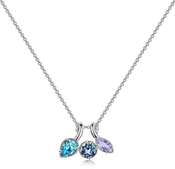 Brosway Pěkný náhrdelník s krystaly Affinity BFF68 + 2 měsíce na vrácení zboží