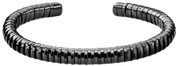 Calvin Klein Černý otevřený náramek Spring vel. M KJ9FAF10010M + 2 měsíce na vrácení zboží