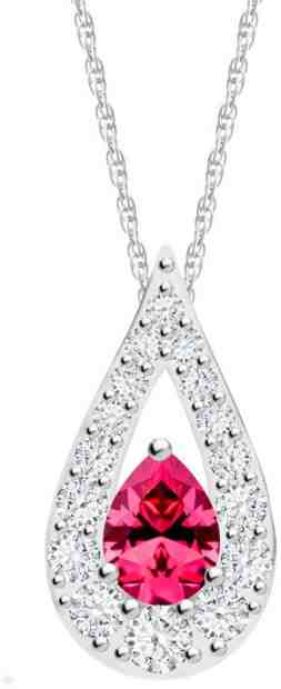 Preciosa Třpytivý náhrdelník Libra 5242 55 (řetízek, přívěsek) + 2 měsíce na vrácení zboží