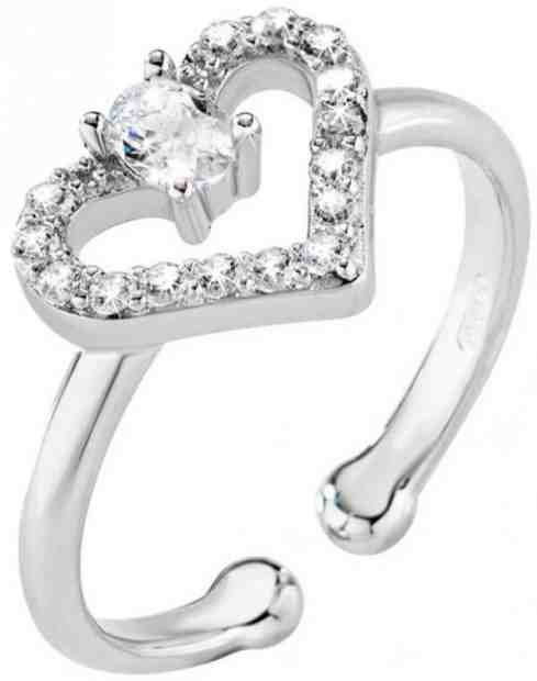 Morellato Stříbrný nastavitelný prsten se srdíčkem Cuori SAIV09 + 2 měsíce na vrácení zboží