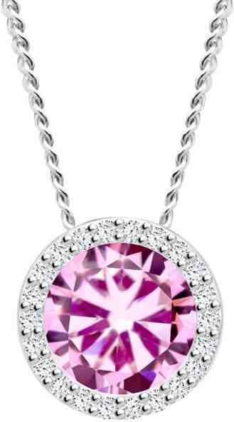 Preciosa Stříbrný náhrdelník Lynx Rosa 5268 69 (řetízek, přívěsek) + 2 měsíce na vrácení zboží