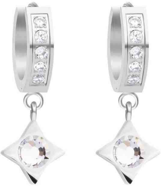 Preciosa Ocelové náušnice s hvězdičkami Gemini 7331 00 + 2 měsíce na vrácení zboží