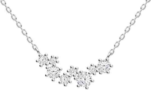 Preciosa Jemný stříbrný náhrdelník Vela 5255 00 + 2 měsíce na vrácení zboží