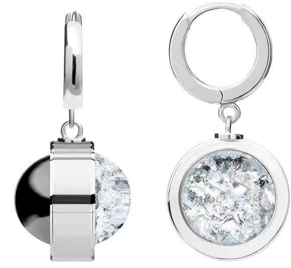 Preciosa Unikátní stříbrné náušnice Singularis Kombi 6117 70 + 2 měsíce na vrácení zboží