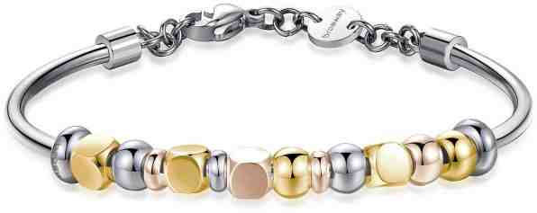 Brosway Ocelový náramek s tricolor dropsy Très Jolie BTJMP003 + 2 měsíce na vrácení zboží