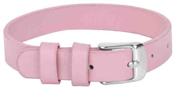 Troli Kožený náramek na navlékání přívěsků růžový/ocelový Unique + 2 měsíce na vrácení zboží