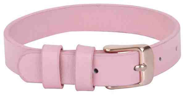 Troli Kožený náramek na navlékání přívěsků růžový/bronzový Unique + 2 měsíce na vrácení zboží