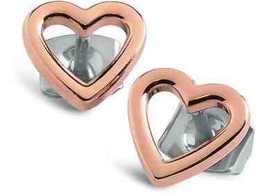 Boccia Titanium Srdíčkové titanové náušnice 05029-03 + 2 měsíce na vrácení zboží