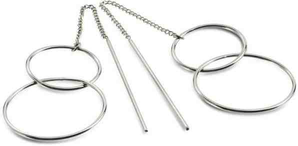 Boccia Titanium Nevšední titanové náušnice 05033-01 + 2 měsíce na vrácení zboží