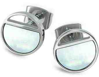 Boccia Titanium Titanové náušnice s perletí 05034-01 + 2 měsíce na vrácení zboží