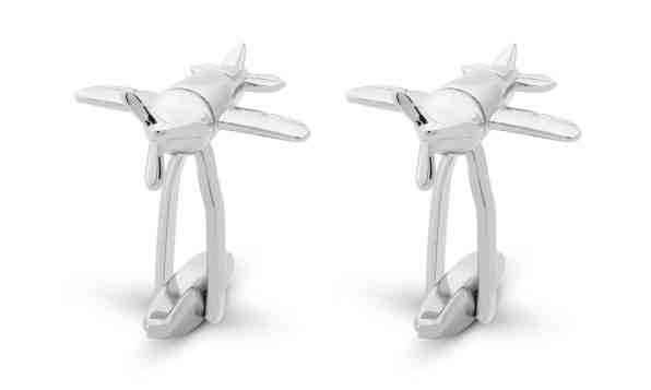 Troli Ocelové manžetové knoflíčky Letadla + 2 měsíce na vrácení zboží