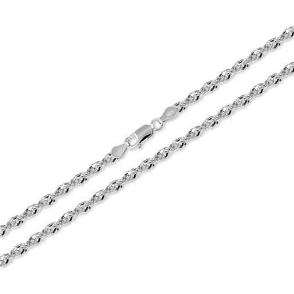 Brilio Silver Stříbrný náramek Lambáda 18 cm 461 086 00162 04 + 2 měsíce na vrácení zboží