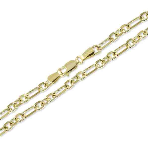 Brilio Zlatý náramek pro muže 23 cm 261 115 00276 + 2 měsíce na vrácení zboží