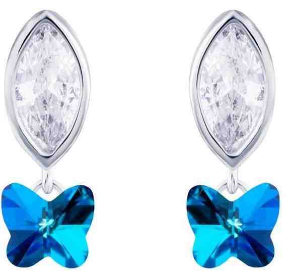 Preciosa Stříbrné náušnice s krystalem Tree of Life 6073 46 + 2 měsíce na vrácení zboží