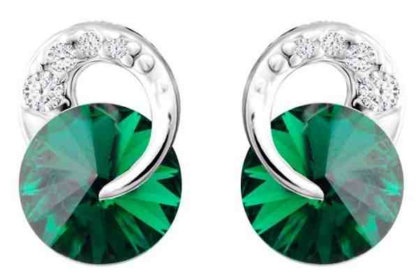 Preciosa Stříbrné náušnice Gentle Beauty 6767 66 + 2 měsíce na vrácení zboží