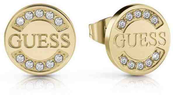 Guess Stylové náušnice pecky UBE28029 + 2 měsíce na vrácení zboží