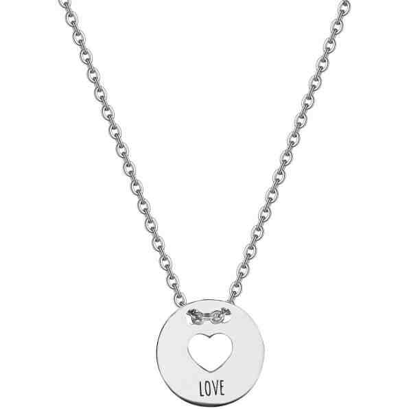 S`Agapõ Srdíčkový náhrdelník Be My Always Love SBM06 + 2 měsíce na vrácení zboží