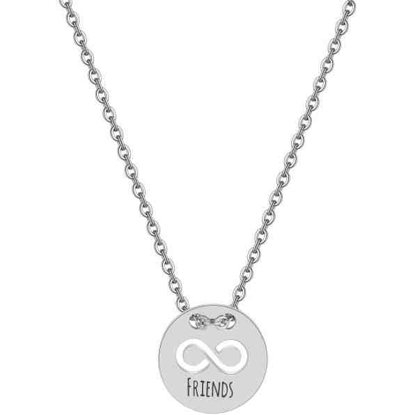 S`Agapõ Náhrdelník s nekonečnem Be My Always Friends SBM09 + 2 měsíce na vrácení zboží