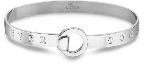 Lotus Style Ocelový náramek Navždy spolu LS2025-2/1 + 2 měsíce na vrácení zboží