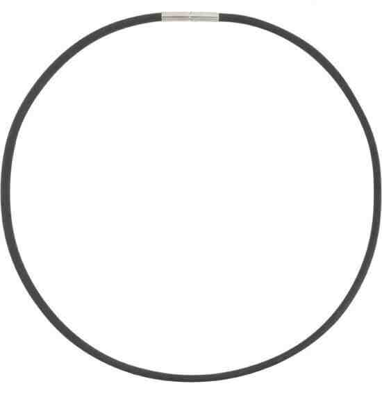 Boccia Titanium Kaučukový náhrdelník 0827-01 50 cm + 2 měsíce na vrácení zboží