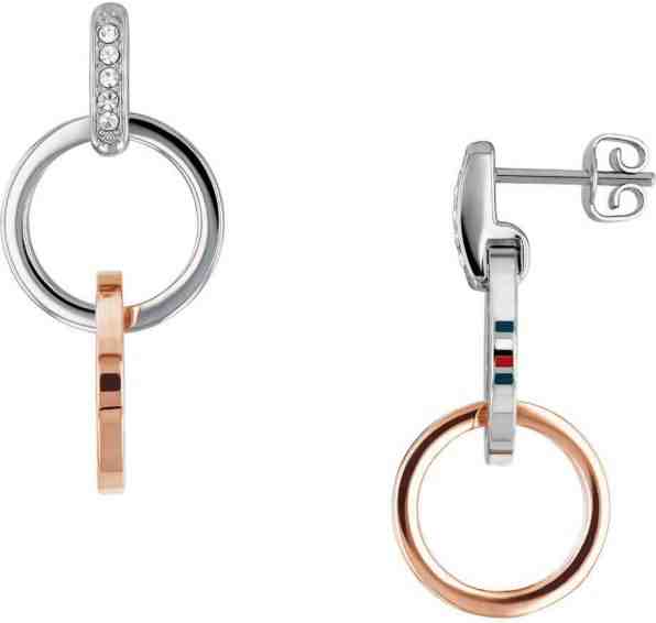 Tommy Hilfiger Dámské bicolor náušnice TH2780084 + 2 měsíce na vrácení zboží