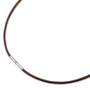 Boccia Titanium Kožené lanko 0805-01 42 cm + 2 měsíce na vrácení zboží