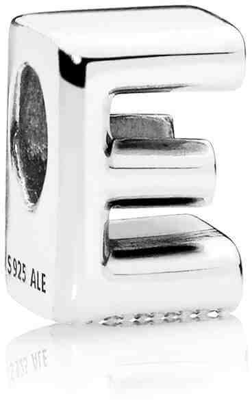 Pandora Stříbrný korálek "E" 797459 + 2 měsíce na vrácení zboží