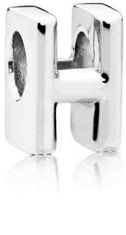 Pandora Stříbrný korálek "H" 797462 + 2 měsíce na vrácení zboží