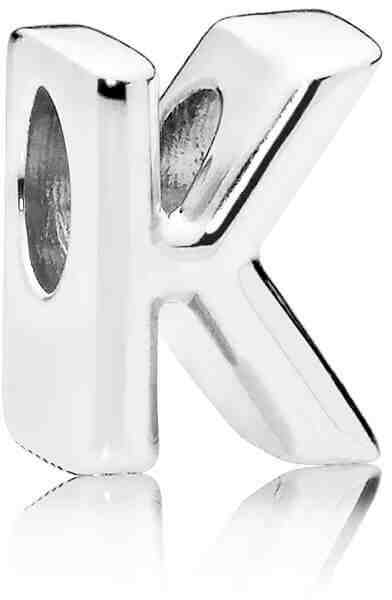 Pandora Stříbrný korálek "K" 797465 + 2 měsíce na vrácení zboží