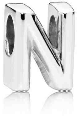 Pandora Stříbrný korálek "N" 797468 + 2 měsíce na vrácení zboží