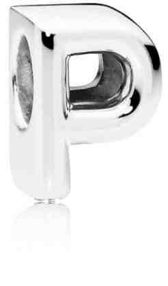 Pandora Stříbrný korálek "P" 797470 + 2 měsíce na vrácení zboží