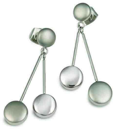 Boccia Titanium Originální titanové náušnice 0568-01 + 2 měsíce na vrácení zboží