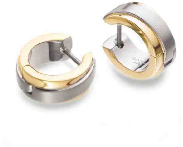 Boccia Titanium Pozlacené titanové náušnice 0560-02 + 2 měsíce na vrácení zboží