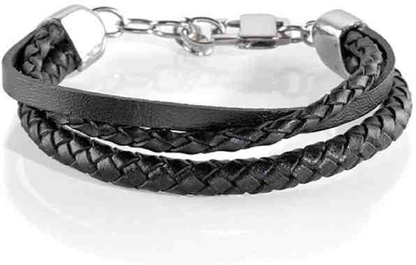 Sector Pánský kožený náramek SLI44 + 2 měsíce na vrácení zboží