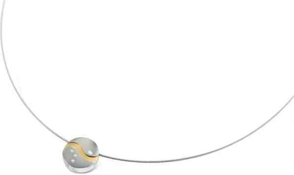 Boccia Titanium Bicolor titanový přívěsek s diamanty 07022-05 + 2 měsíce na vrácení zboží