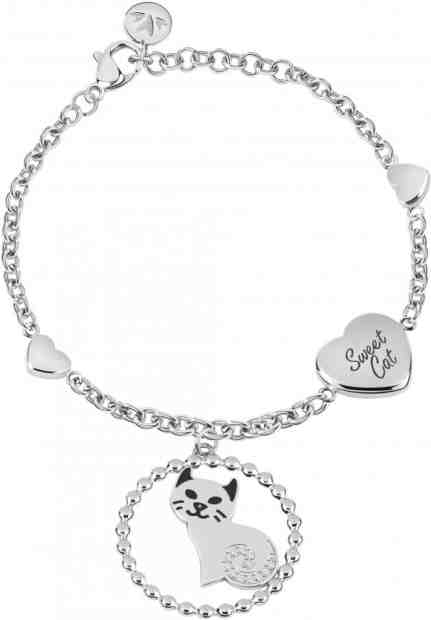 Morellato Ocelový náramek Cat Talismani SAQE10 + 2 měsíce na vrácení zboží