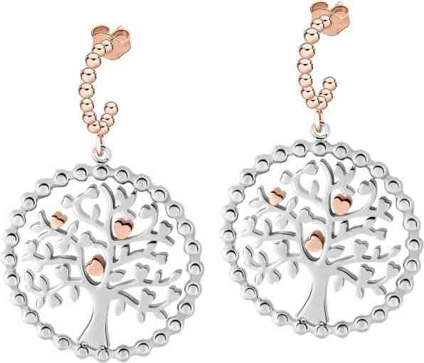 Morellato Ocelové náušnice Green Tree of Life Talismani SAQE12 + 2 měsíce na vrácení zboží