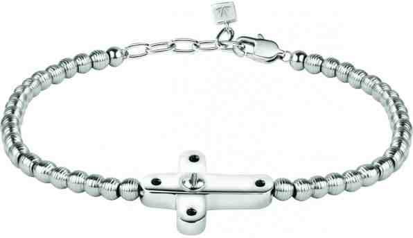 Morellato Pánský ocelový náramek s diamanty Mister SANF08 + 2 měsíce na vrácení zboží