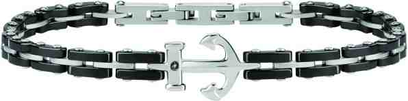 Morellato Pánský keramický náramek Ceramic Black SACU10 + 2 měsíce na vrácení zboží