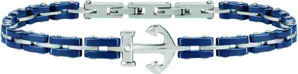 Morellato Pánský keramický náramek Ceramic Blue SACU11 + 2 měsíce na vrácení zboží