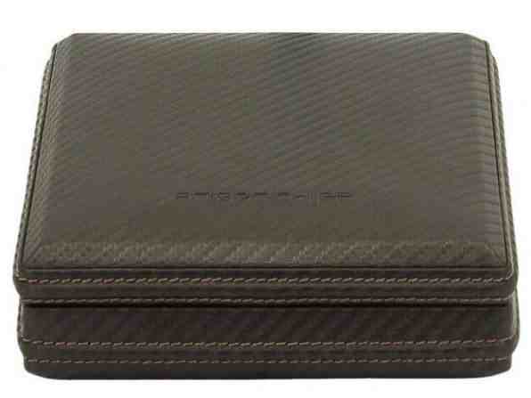 Friedrich Lederwaren Kazeta na manžetové knoflíčky Carbon 32053-3 + 2 měsíce na vrácení zboží