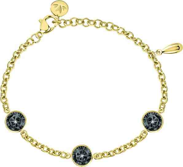 Morellato Pozlacený ocelový náramek s krystaly Gipsy SAQG11 + 2 měsíce na vrácení zboží