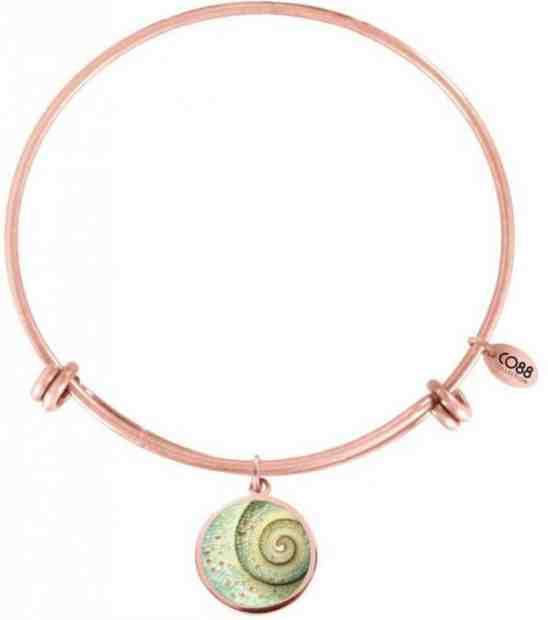 CO88 Bronzový ocelový náramek s ulitou 860-180-011036-0000 + 2 měsíce na vrácení zboží